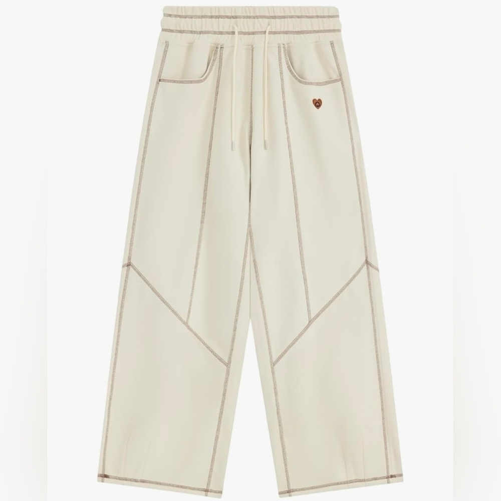 NIB Aelfric Eden Baggy Barrel Sweatpants Wide Leg Pants Trousers Joggers Yoga 🙂